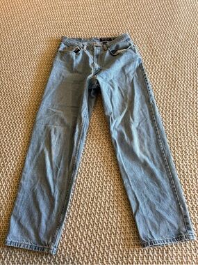 Eddie Bauer Men's Light Blue Straight Jeans